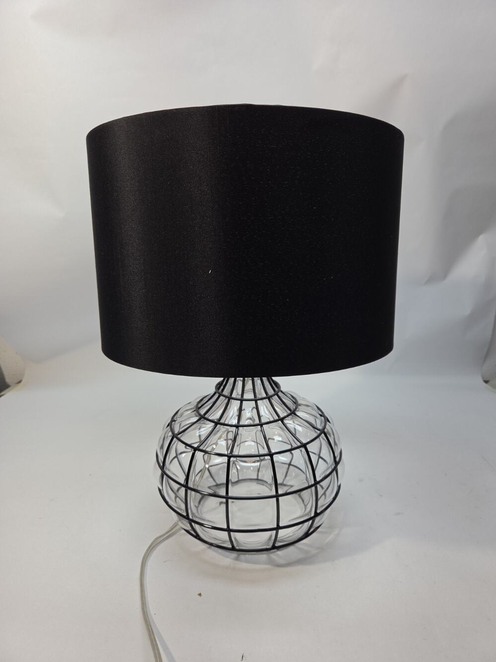 Nuloom Newburgh 20" Glass Table Lamp - 14"W x 14"D x 20"H
